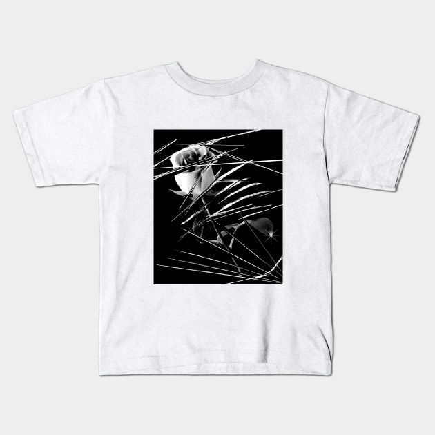 Devotion BW Kids T-Shirt by SiSuSiSu